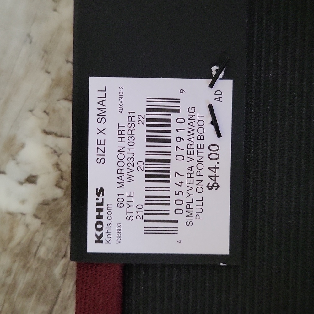 Simply Vera Verawang bootcut Slip on pants - Picture 6 of 9
